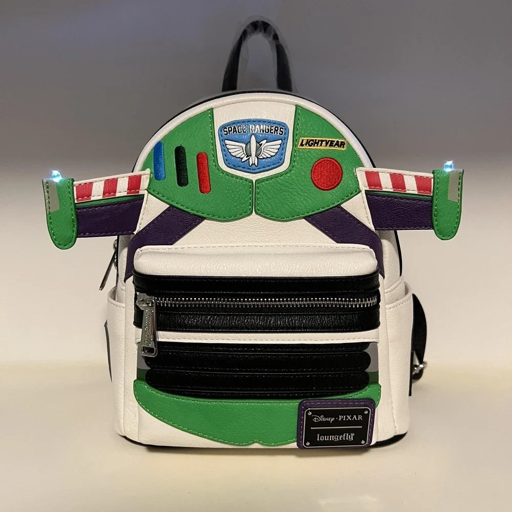 Loungefly Disney Light‎ Up Pixar Buzz Lightyear Mini Backpack Toy Story